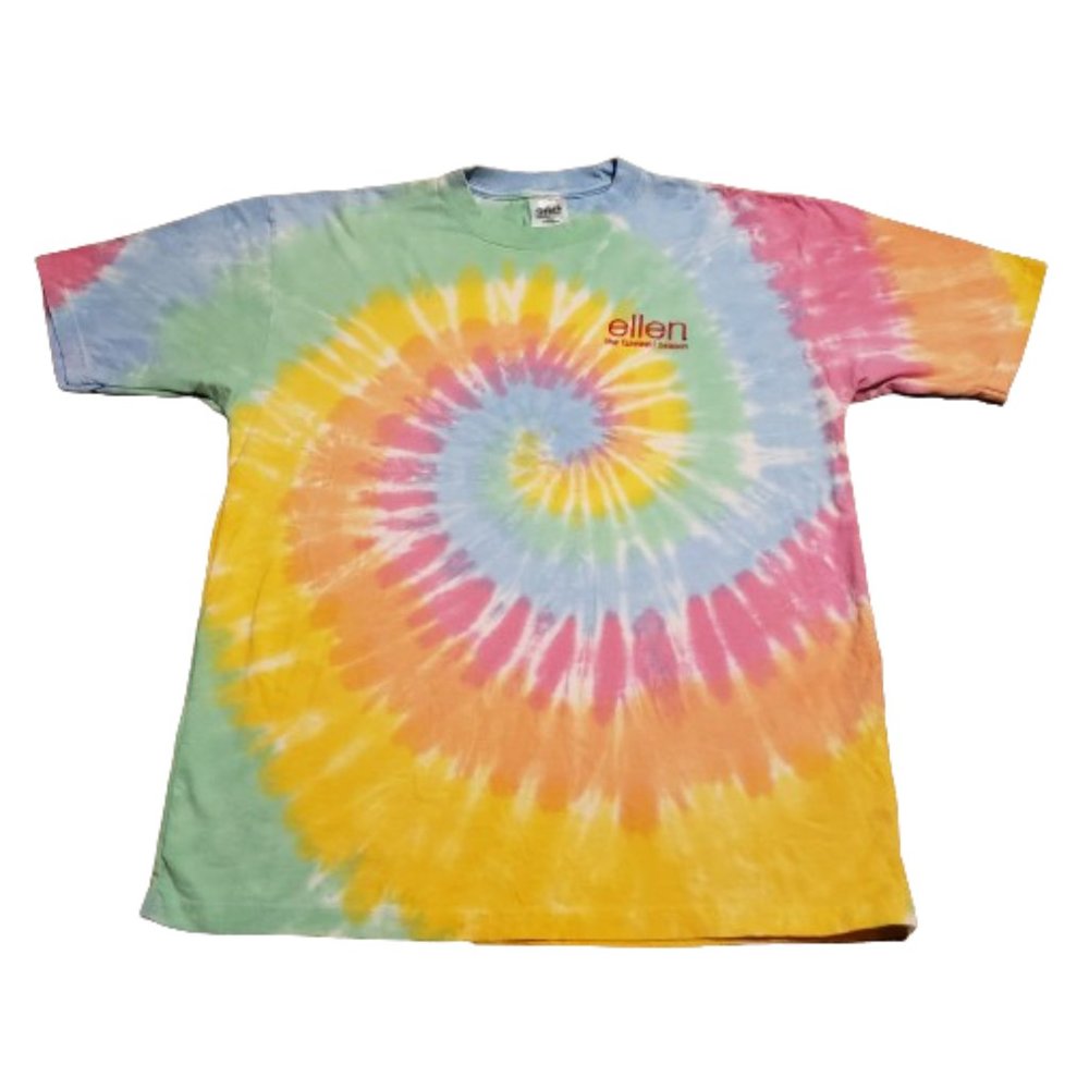 Shaka Wear Ellen Degeneres The Farewell Season T-Shirt Tie Dye Women's XL TV Tee